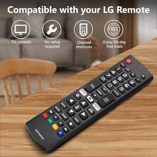 【2 ta to'plam】 Barcha LG-TV-Remote uchun yangi universal masofadan boshqarish pulti, barcha LG Smart TVlar bilan mos keladigan almashtirish masofadan boshqarish pulti - 6