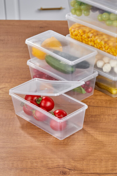 20 PCS FREEZER SAFE STORAGE CONTAINER WITH LID, ORGANIZER 500 ML - 4