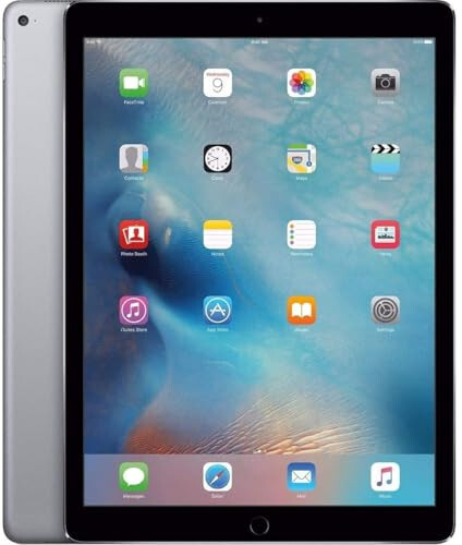 2017 Apple iPad (9.7 inç, WiFi + Hücresel, 32 GB) - Uzay Grisi (Yenilenmiş) - 1