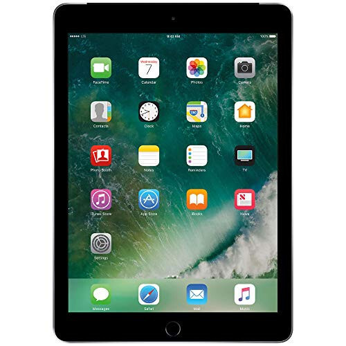 2017 Apple iPad (9.7 inç, WiFi + Hücresel, 32 GB) - Uzay Grisi (Yenilenmiş) - 1