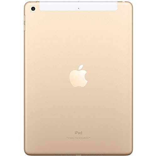 2017 Apple iPad (9.7-inch, WiFi + Cellular, 32GB) - Gold (Renewed) - 2