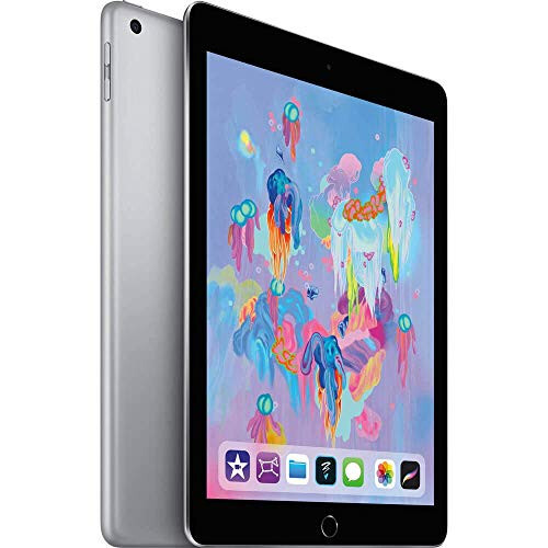 2018 Apple iPad (WiFi, 128GB) Space Gray (Renewed) - 1