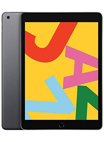 2019 Apple iPad (10.2-inch, Wi-Fi, 32GB) - Space Gray (Renewed Premium) - 1