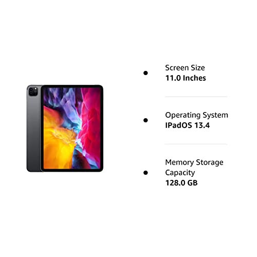 2020 Apple iPad Pro (11 dyuym, Wi-Fi, 128 GB) - Kosmik kulrang (Yangilaytirilgan) - 13