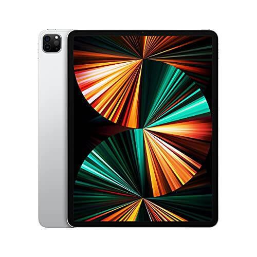 2021 Apple 12.9 inç iPad Pro (Wi‑Fi, 256GB) - Gümüş (Yenilenmiş) - 1