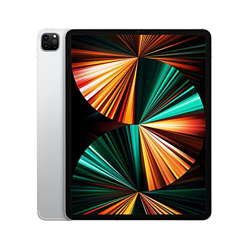 2021 Apple 12.9 inç iPad Pro Wi‑Fi + Hücresel 128GB - Gümüş - 1