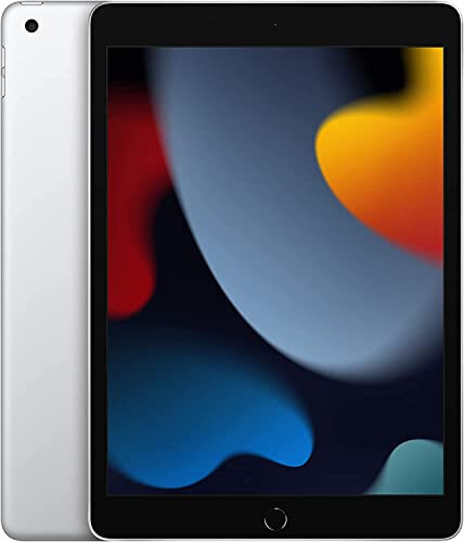 2021 Apple iPad (10.2 inç, Wi-Fi, 64 GB) - Gümüş (Yenilenmiş) - 1