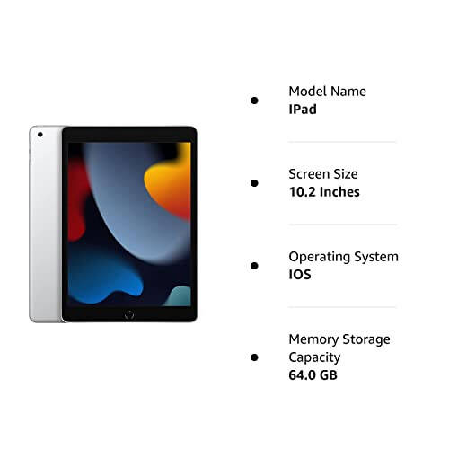 2021 Apple iPad (10.2 inç, Wi-Fi, 64 GB) - Gümüş (Yenilenmiş) - 13