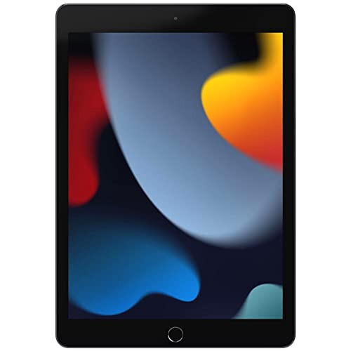 2021 Apple iPad 9th Gen (10.2 inch, Wi-Fi + Cellular, 64GB) Space Gray (Renewed) - 2