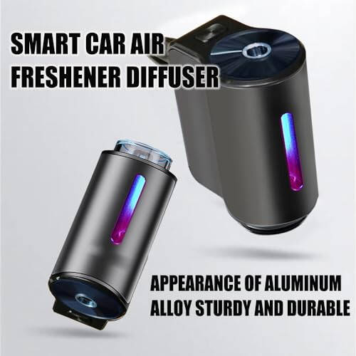 2024 Smart Car Air Freshener Diffuser, New Car Air Freshener, Smart Car Air Freshener with Three Adjustable, Air Freshener Intelligent for Car and Office Bedroom (1pcs Oils + Diffuser) - 3