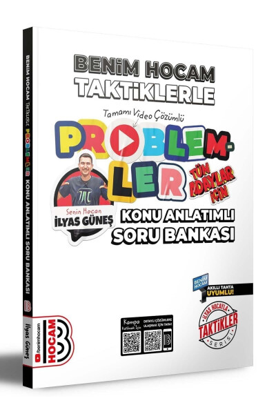 2024 Tüm Adaylar İçin Taktiklerle Problemler Konu Anlatımlı Soru Bankası - 2