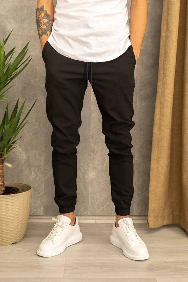 2024-yilgi Yangi Mavsum Elastik Slim Fit Jogger Shimlari - 1