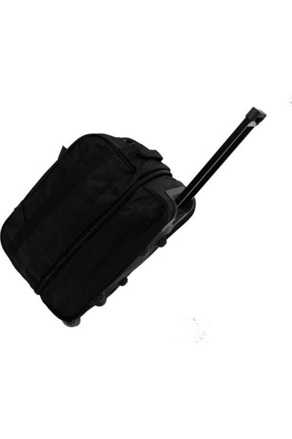 203 Black Large Expandable Wheeled Travel Bag - 1