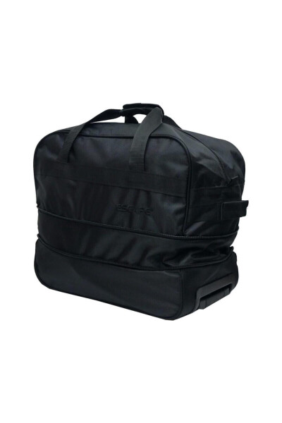 203 Black Large Expandable Wheeled Travel Bag - 5