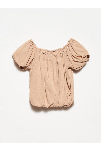 20660 Washed Top - Beige - 2