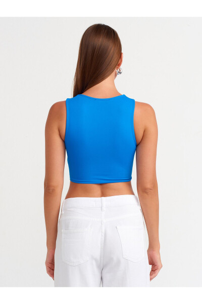 20902 Poliamid Crop Top - Saks - 18