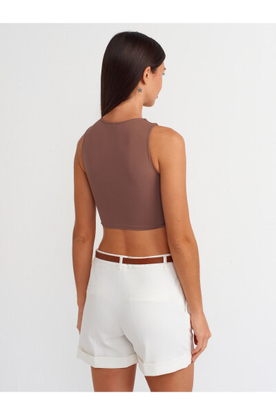 20902 Poliamid Crop Top-Sutli K. - 6