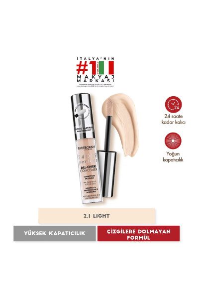 24 Ore All Over Concealer Wp 2.1 Light - 4