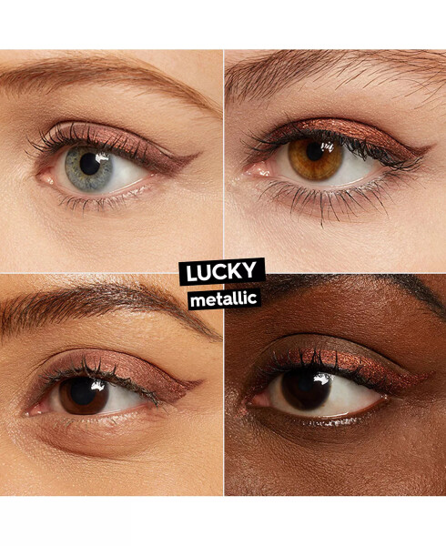 24/7 Glide-On Waterproof Eyeliner Pencil Lucky (dark copper metallic) - 3