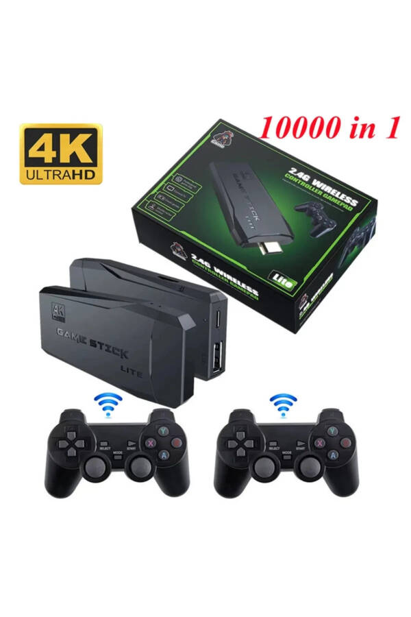 2.4g Беспроводной игровой контроллер Gamepad с выходом HDMI TV Встроенные классические игры - 2