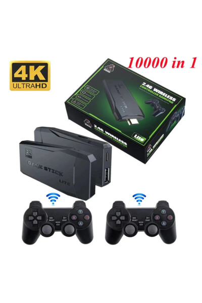 2.4g Kablosuz Oyun Kumandası Gamepad Hdmi Çıkış Tv Dahili Klasik Oyun - 2