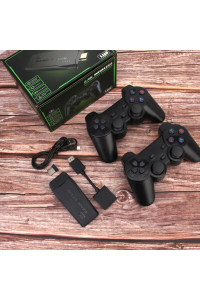 2.4g Wireless Compatible Gamepad Hdmi Output Tv Built-in Classic Game - 2