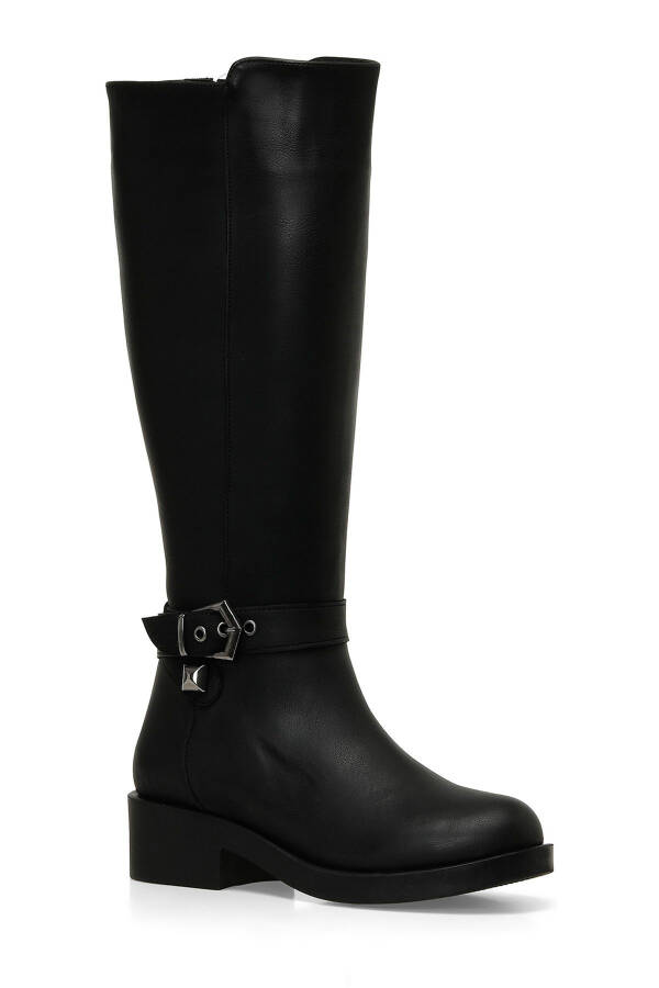 24K-998 4PR Black Women's Flat Boots - 2