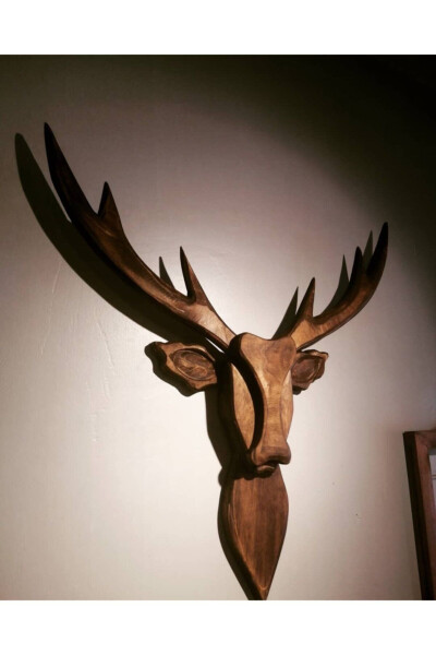 2D Deer Head Wall Decor - 8