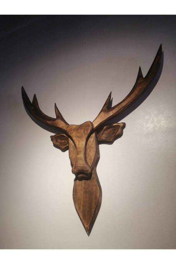 2D Deer Head Wall Decor - 9