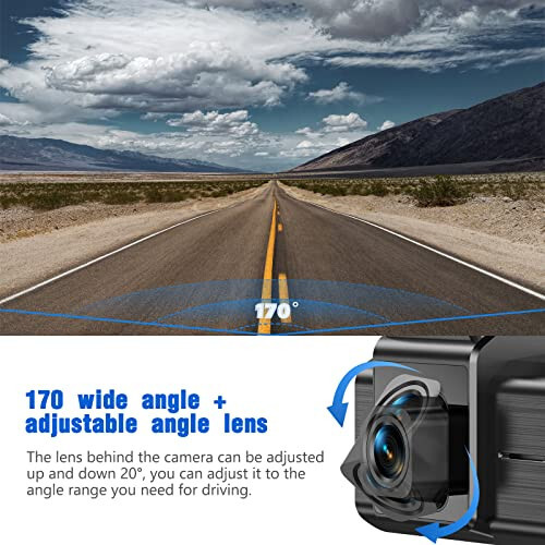 2K Dash Cam Front WiFi Dash Camera for Cars QHD 1440P Car Camera Dashcam for Cars with Super Night Vision 170°Wide Angle WDR Loop Recording - 7