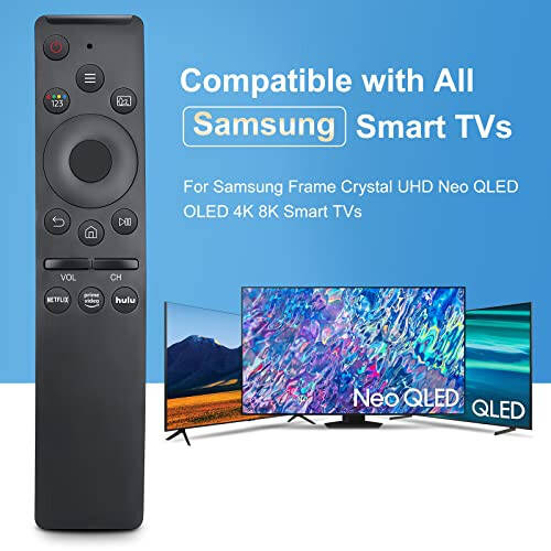 【2'li Paket】 Samsung Akıllı TV Uzaktan Kumanda Yedek Parçası, Tüm Samsung TV'ler İçin Evrensel - 3