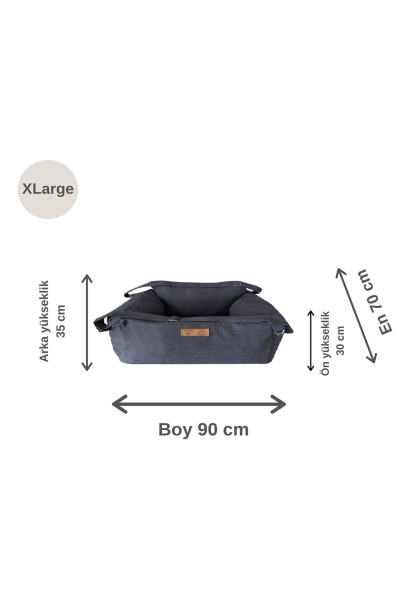 3-in-1 Dog Seat-Dog Bed-Carrier Bag-Dog Car Seat-Indoor Outdoor In Car - 8