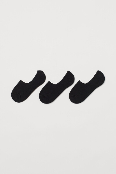 3-Pack Invisible Socks - 1