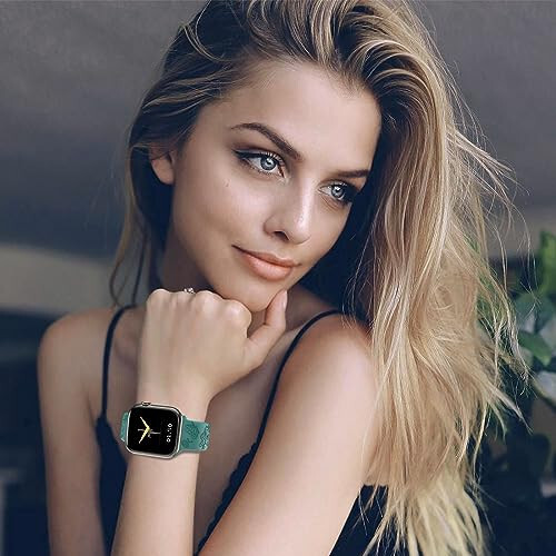 3 Pack Stylish Floral Engraved Smartwatch Bands for Women, Durable Soft Silicone iWatch Bands Compatible with Apple Watch Series 44mm 40mm 38mm 41mm 45mm 49mm 42mm Ultra 2 SE 9-1 - 13