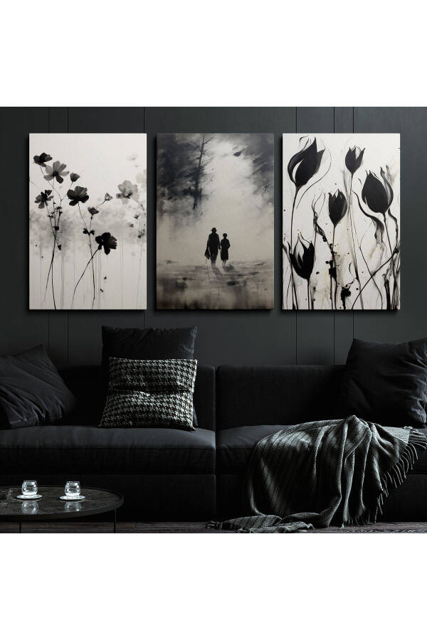 3 Piece Canvas Wall Art Set Canvas Painting Boho Classic Modern 219 - 1