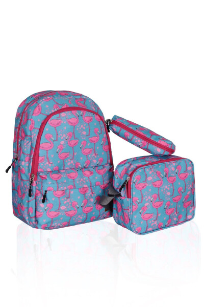 3-Piece School Bag Set Pink Flamingo / Plcan2079.318 - 21