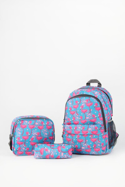 3-Piece School Bag Set Pink Flamingo / Plcan2079.318 - 26