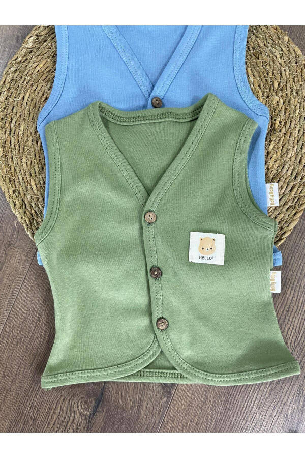 3-Piece Vest Set 100% Organic Cotton - 2