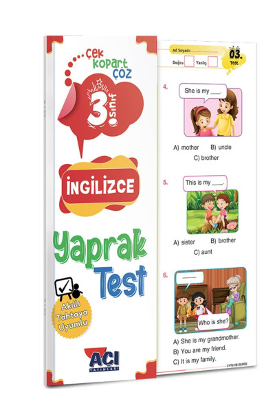 3-sinf Matematika Turk tili Fan Hayot haqida bilish Ingliz tili Barg Test to'plami 5 Ta Test - 12