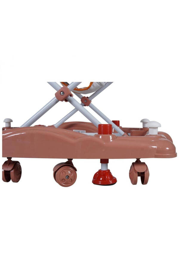 3 Stage Musical Horse Walker with Ant-Themed Food Tray and Rattle Toys to Capture Baby's Attention - 14