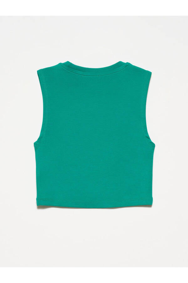 30125 Crop Top - Green - 11