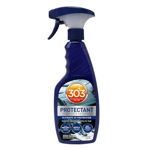 303 Products Automotive Protectant Spray - Helps Prevent Fading & Cracking, Repels Dust, Lint & Staining, Superior UV Protection & Restores Lost Color, Exterior & Interior Car Cleaning Supplies 16oz - 1