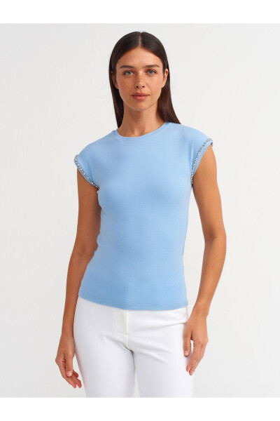 30927 Shiny Stone T-shirt-Blue - 13