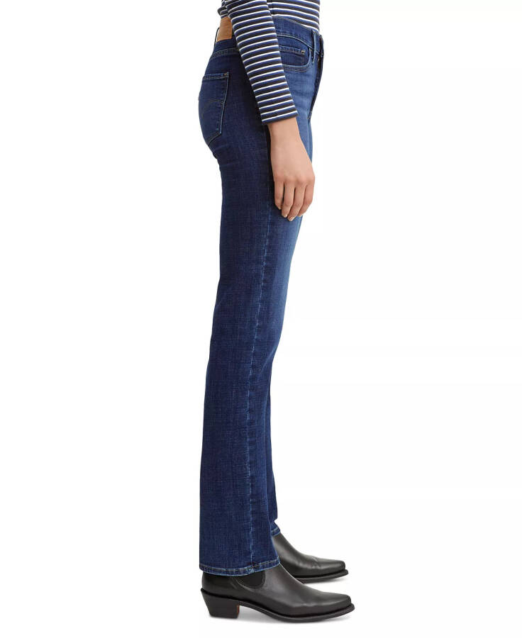 314 Shaping Slimming Straight Leg Mid Rise Jeans Cobalt Offbeat - 3