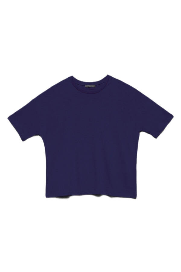 3683 Basic T-shirt - Navy Blue - 1