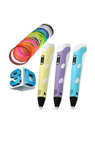 3d Pen - 3D Printing Pen 3 Color Filament - 3