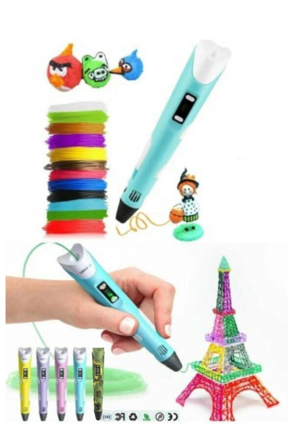 3d Pen - 3D Printing Pen 3 Color Filament - 5