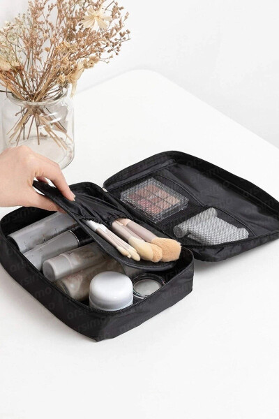 4-Compartment Makeup Bag Cosmetic Makeup Suitcase Set | Care Travel Makeup Cosmetic Organizer Bag - 10