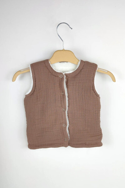 4-layer muslin & Wellsoft baby vest - 2