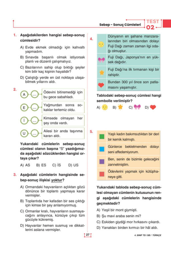 4-sinf Asosiy Fanlar Savol Bankasi - 3